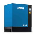 Abac 10 HP Base Mount 208-230- 460 Volt Three Phase Rotary Screw 125 PSI Air Compressor AS-10253BM